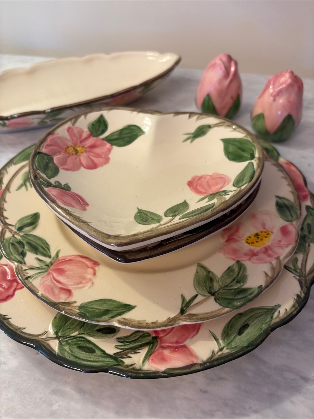 Vintage Franciscan Desert Rose Ceramic Dishes Collection - Picture 2 of 16